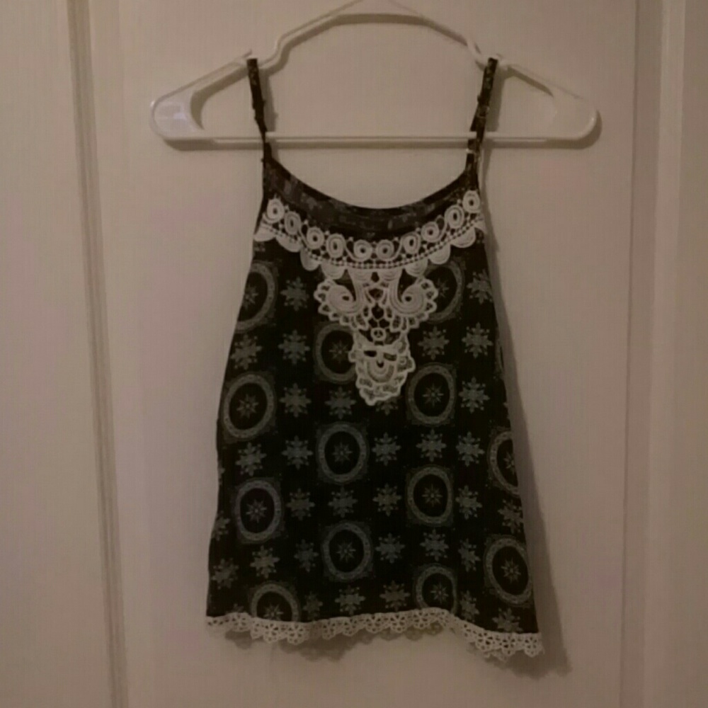 Boho style strappy top